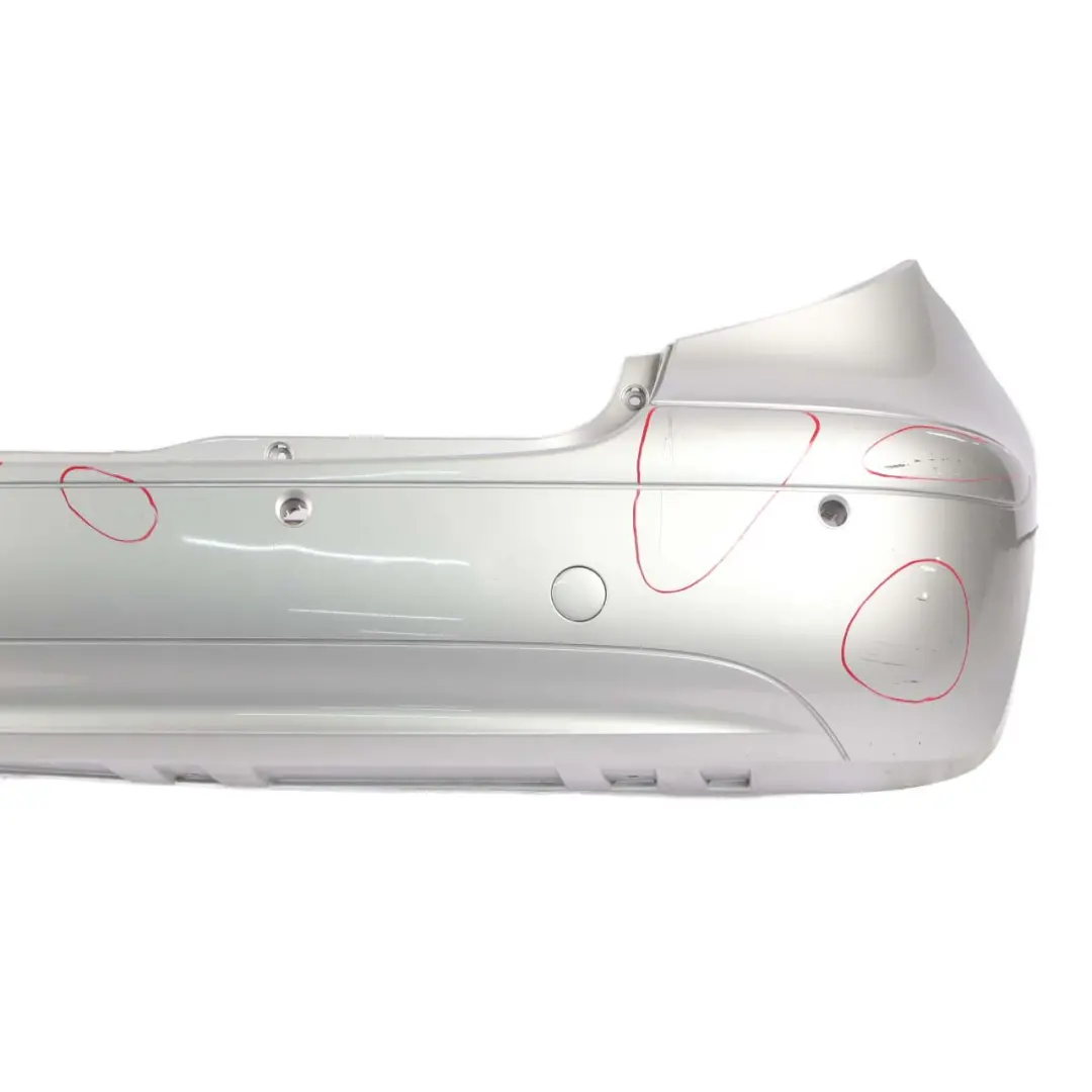 Mercedes-Benz A W169 Classic Standard Rear Bumper Trim Panel Polar Silver to with Part number A1698851125 Mercedes-Benz A W169 Classic Standard Rear Bumper Trim Panel Polar Silver - SKU A1698851125-PLS - Part number A1698851125