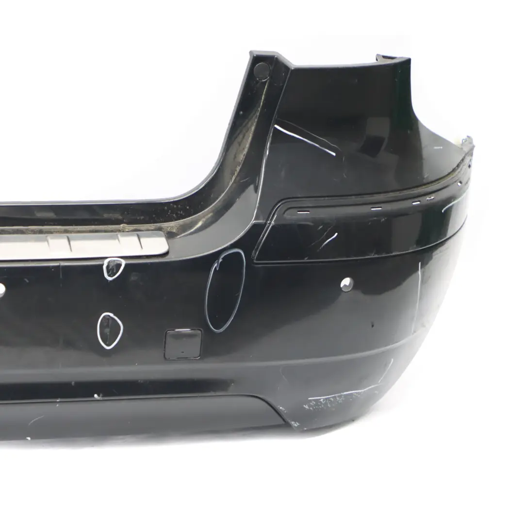 Bumper Mercedes W245 Sport Package Trim Panel Kosmos Cosmic Black - 191 to Rear with Part number A1698851138 Rear Bumper Mercedes W245 Sport Package Trim Panel Kosmos Cosmic Black - 191 - SKU A1698851138-KB1 - Part number A1698851138