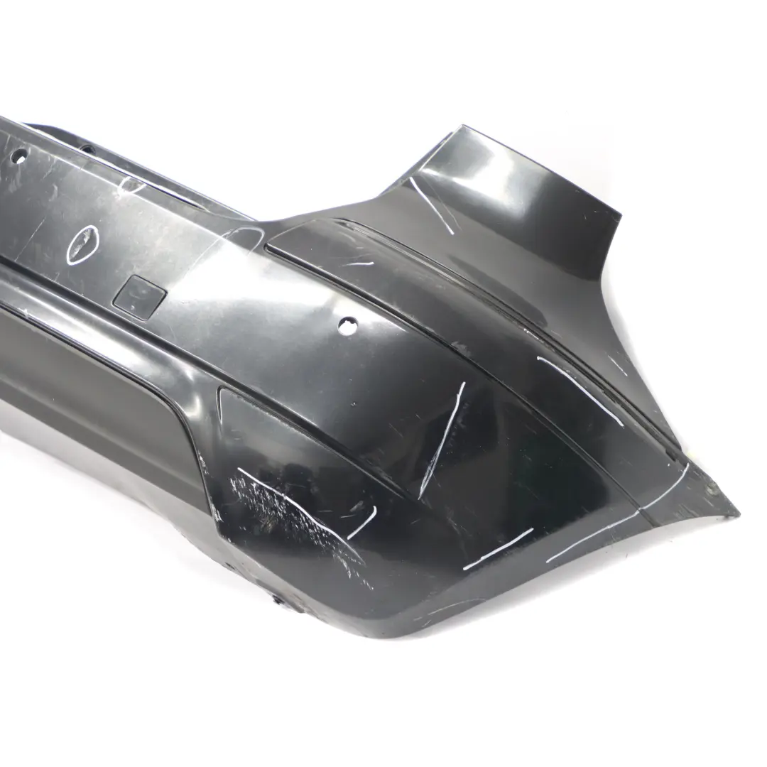 Bumper Mercedes W245 Sport Package Trim Panel Kosmos Cosmic Black - 191 to Rear with Part number A1698851138 Rear Bumper Mercedes W245 Sport Package Trim Panel Kosmos Cosmic Black - 191 - SKU A1698851138-KB1 - Part number A1698851138