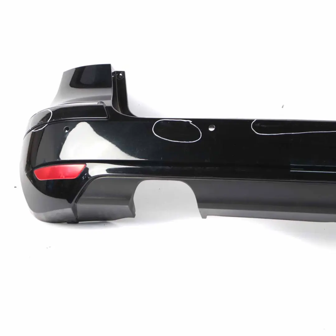 Bumper Mercedes W245 Sport Package Trim Panel Kosmos Cosmic Black - 191 to Rear with Part number A1698851138 Rear Bumper Mercedes W245 Sport Package Trim Panel Kosmos Cosmic Black - 191 - SKU A1698851138-KB - Part number A1698851138