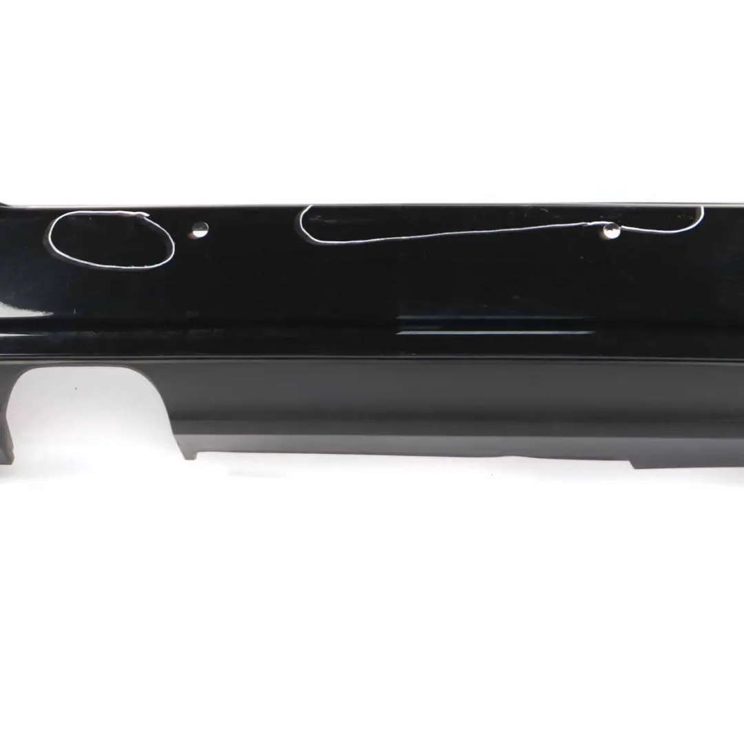 Bumper Mercedes W245 Sport Package Trim Panel Kosmos Cosmic Black - 191 to Rear with Part number A1698851138 Rear Bumper Mercedes W245 Sport Package Trim Panel Kosmos Cosmic Black - 191 - SKU A1698851138-KB - Part number A1698851138