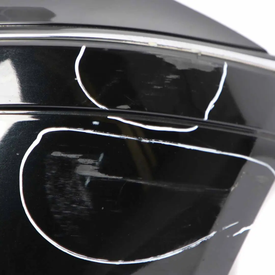 Bumper Mercedes W245 Sport Package Trim Panel Kosmos Cosmic Black - 191 to Rear with Part number A1698851138 Rear Bumper Mercedes W245 Sport Package Trim Panel Kosmos Cosmic Black - 191 - SKU A1698851138-KB - Part number A1698851138