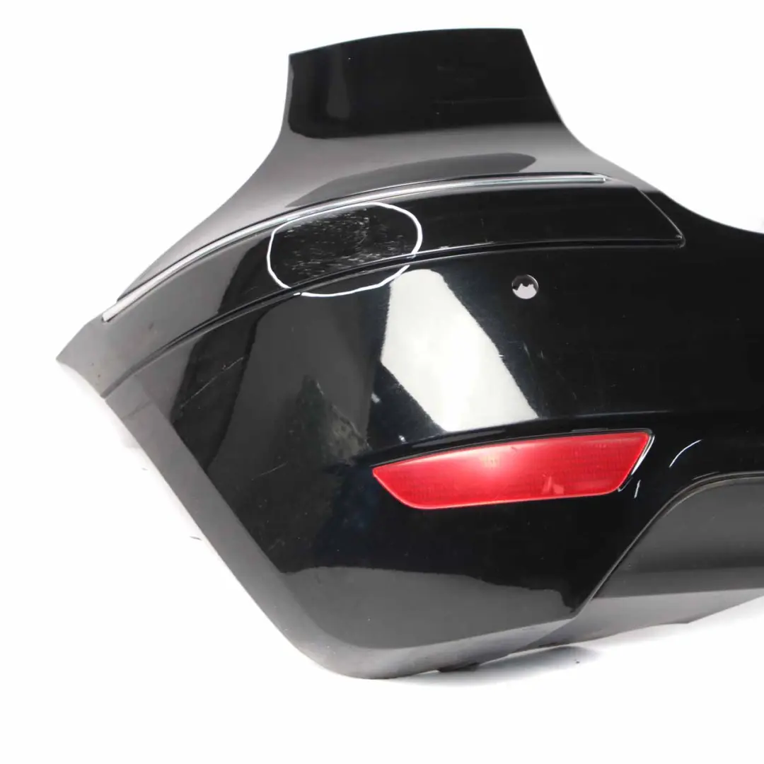 Bumper Mercedes W245 Sport Package Trim Panel Kosmos Cosmic Black - 191 to Rear with Part number A1698851138 Rear Bumper Mercedes W245 Sport Package Trim Panel Kosmos Cosmic Black - 191 - SKU A1698851138-KB - Part number A1698851138