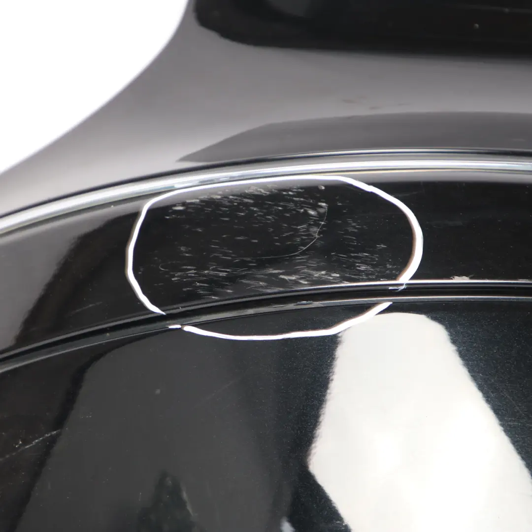 Rear Bumper Mercedes W245 Sport Package Trim Panel Kosmos Cosmic Black - 191 - SKU A1698851138-KB - Part number A1698851138