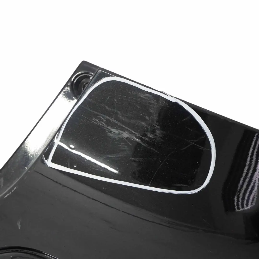 Bumper Trim Panel Kosmosschwarz Cosmic Black - 191 to Mercedes W245 Rear with Part number A1698851638 Mercedes W245 Rear Bumper Trim Panel Kosmosschwarz Cosmic Black - 191 - SKU A1698851638-KB1 - Part number A1698851638