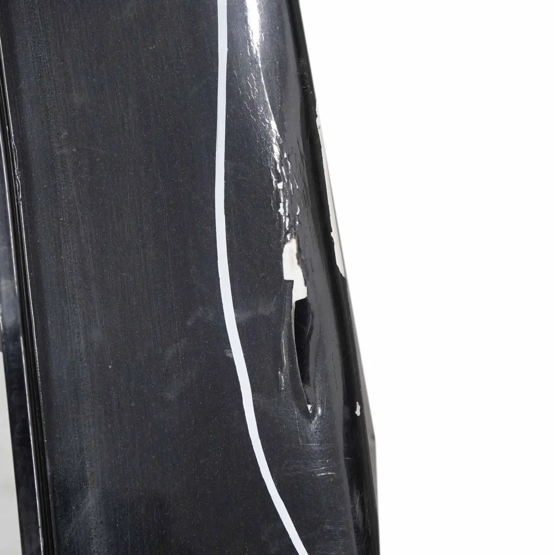 Mercedes W245 Rear Bumper Trim Panel Kosmosschwarz Cosmic Black - 191 - SKU A1698851638-KB1 - Part number A1698851638