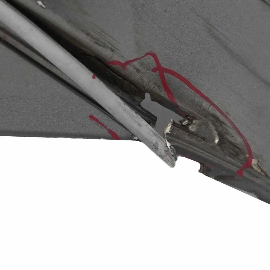 Bumper Trim Panel Comet Grey Metallic - 748 to Mercedes W245 Rear with Part number A1698851638 Mercedes W245 Rear Bumper Trim Panel Comet Grey Metallic - 748 - SKU A1698851638-KMG - Part number A1698851638