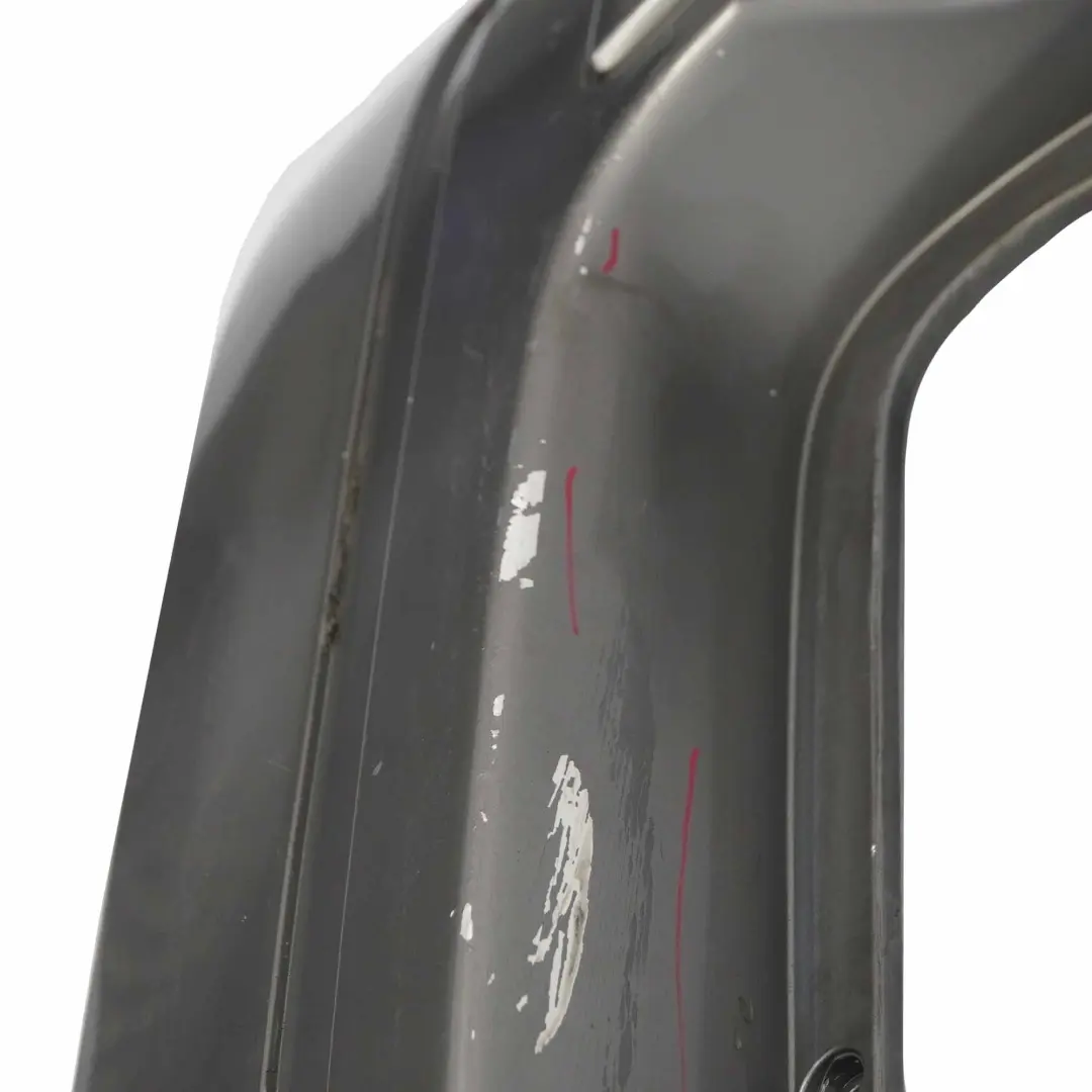 Bumper Trim Panel Comet Grey Metallic - 748 to Mercedes W245 Rear with Part number A1698851638 Mercedes W245 Rear Bumper Trim Panel Comet Grey Metallic - 748 - SKU A1698851638-KMG - Part number A1698851638