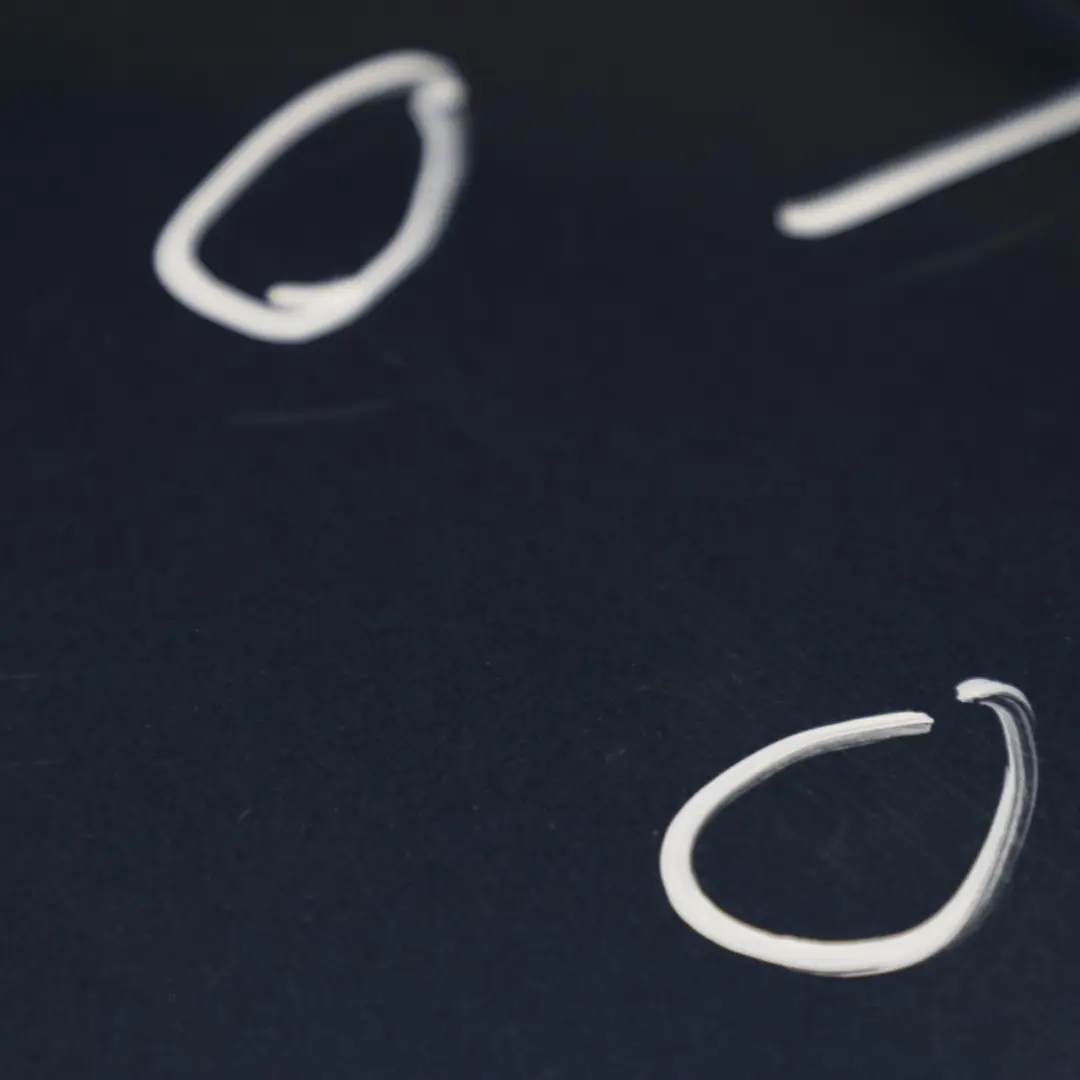 Bumper Trim Panel Covering Atoll Blue Metallic - 375 to Mercedes W169 Rear with Part number A1698851725 Mercedes W169 Rear Bumper Trim Panel Covering Atoll Blue Metallic - 375 - SKU A1698851725-AB - Part number A1698851725