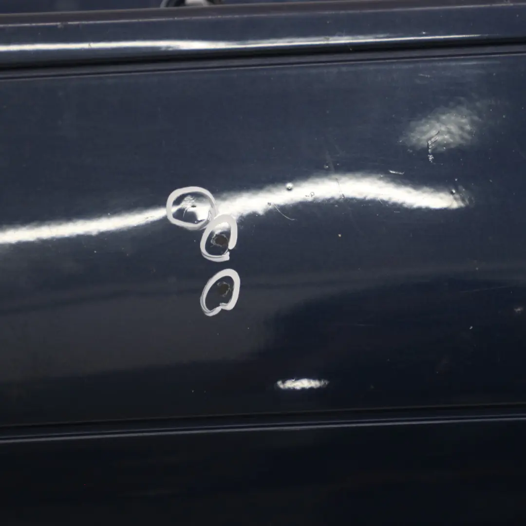 Bumper Trim Panel Covering Atoll Blue Metallic - 375 to Mercedes W169 Rear with Part number A1698851725 Mercedes W169 Rear Bumper Trim Panel Covering Atoll Blue Metallic - 375 - SKU A1698851725-AB - Part number A1698851725