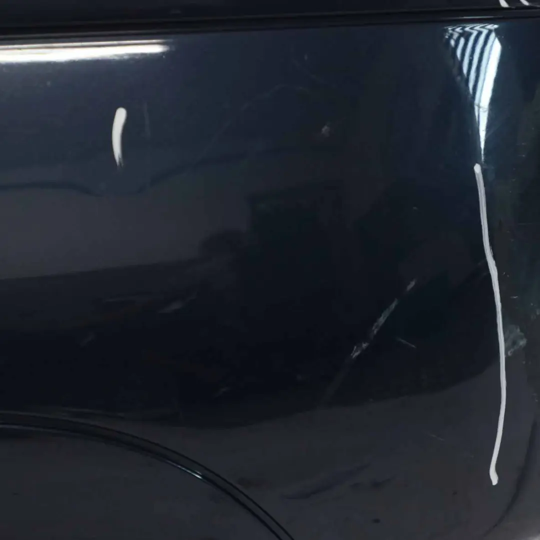 Bumper Trim Panel Covering Atoll Blue Metallic - 375 to Mercedes W169 Rear with Part number A1698851725 Mercedes W169 Rear Bumper Trim Panel Covering Atoll Blue Metallic - 375 - SKU A1698851725-AB - Part number A1698851725