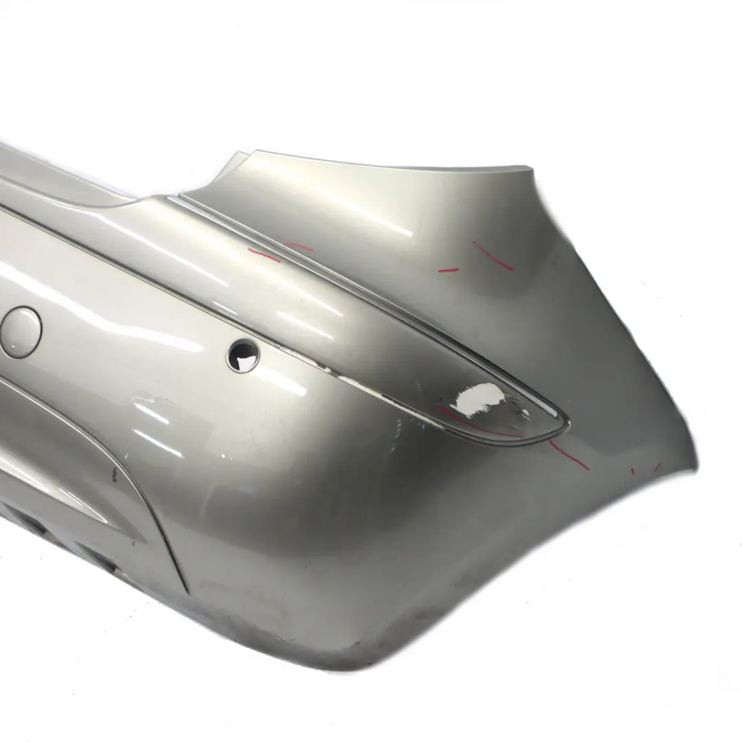 Mercedes W169 Rear Bumper Trim Panel Covering Parktronic Comet Grey Metallic 748 - SKU A1698851725-KMG - Part number A1698851725