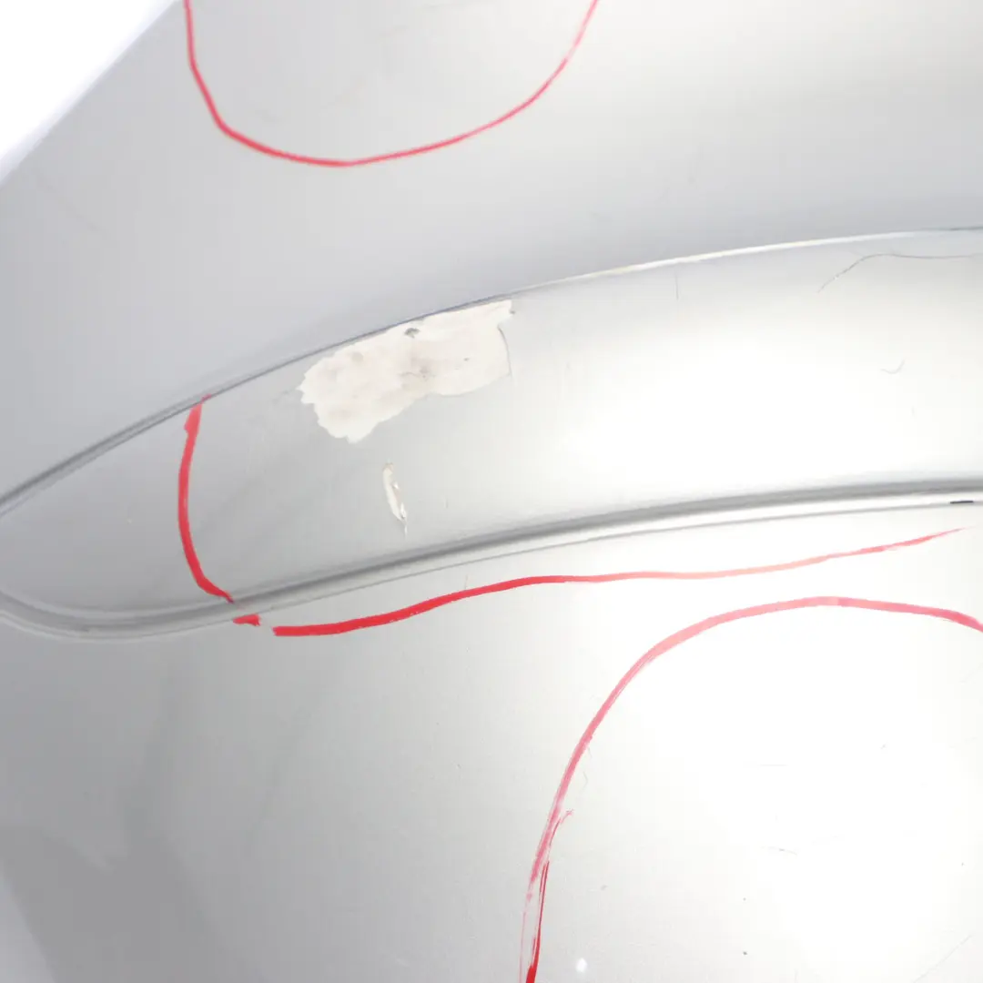 Bumper Trim Panel Covering Parktronic Polar Silver - 761 to Mercedes W169 Rear with Part number A1698851725 Mercedes W169 Rear Bumper Trim Panel Covering Parktronic Polar Silver - 761 - SKU A1698851725-PLS1 - Part number A1698851725