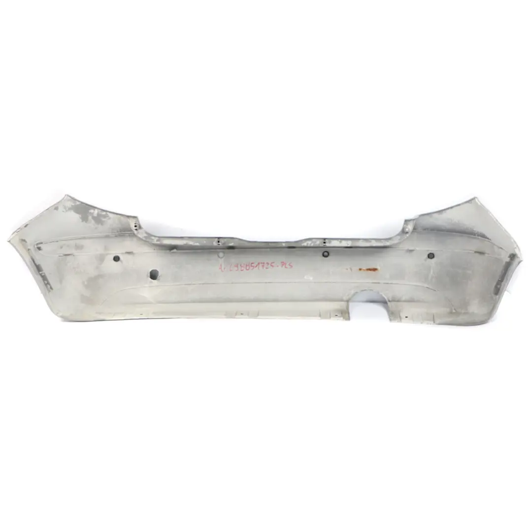 Bumper Trim Panel Covering Parktronic Polar Silver - 761 to Mercedes W169 Rear with Part number A1698851725 Mercedes W169 Rear Bumper Trim Panel Covering Parktronic Polar Silver - 761 - SKU A1698851725-PLS1 - Part number A1698851725