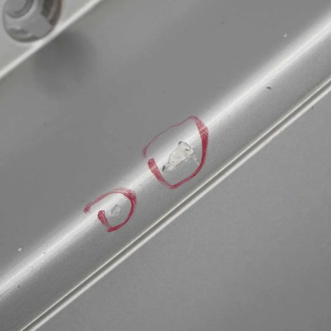 Mercedes W169 Rear Bumper Trim Panel Covering Polar Silver Metallic - 761 - SKU A1698851725-PLS2 - Part number A1698851725