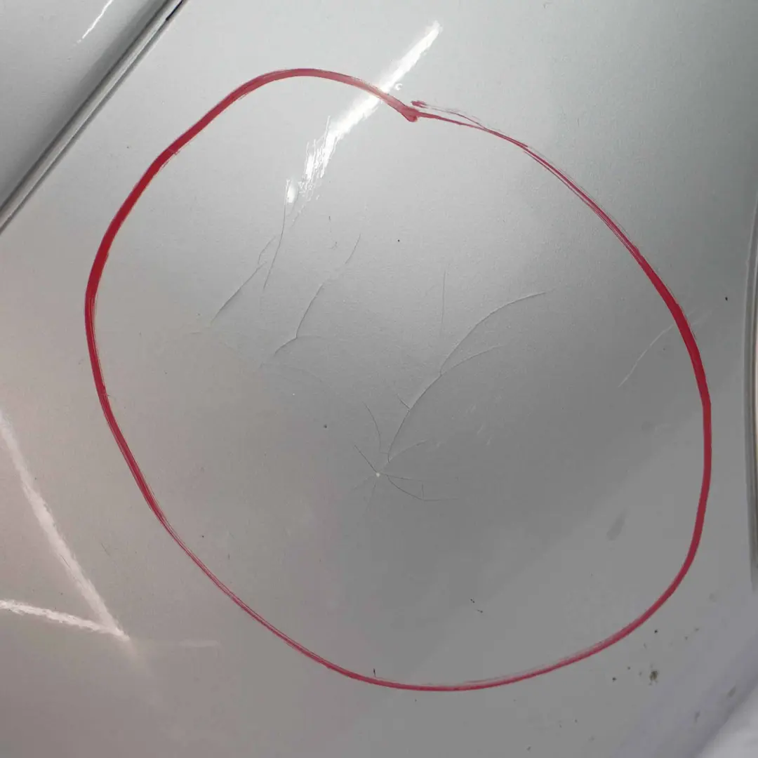 Bumper Trim Panel Covering Parktronic Polar Silver - 761 to Mercedes W169 Rear with Part number A1698851725 Mercedes W169 Rear Bumper Trim Panel Covering Parktronic Polar Silver - 761 - SKU A1698851725-PLS - Part number A1698851725