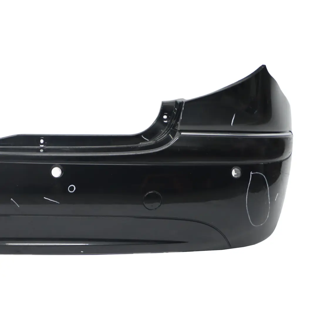 Bumper Trim Panel Covering Tropical Black Metallic - 160 to Mercedes W169 Rear with Part number A1698851725 Mercedes W169 Rear Bumper Trim Panel Covering Tropical Black Metallic - 160 - SKU A1698851725-TBL - Part number A1698851725