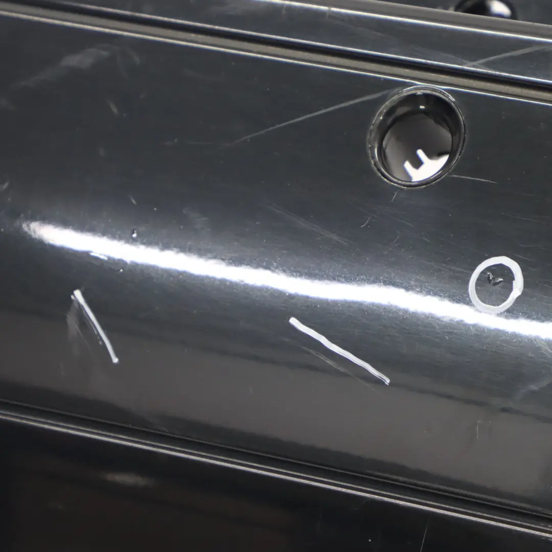 Zderzak Tylny Osłona Panel Tropical Black Metallic - 160 do Mercedes W169 o numerze A1698851725 Mercedes W169 Zderzak Tylny Osłona Panel Tropical Black Metallic - 160 - SKU A1698851725-TBL - Numer Części A1698851725