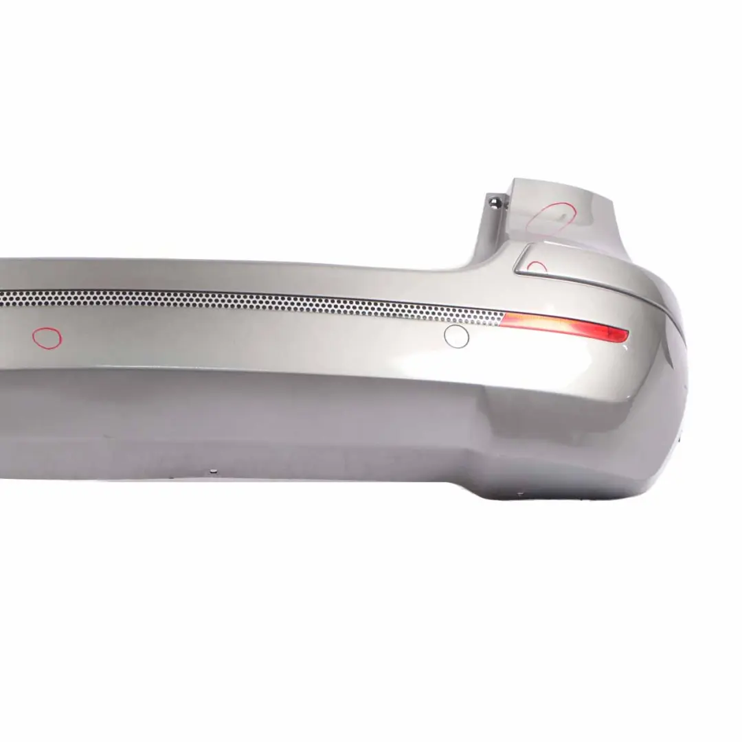 Mercedes W245 Rear Bumper Sport Package Trim Panel Comet Grey Metallic - 748 - SKU A1698852038-KMG - Part number A1698852038