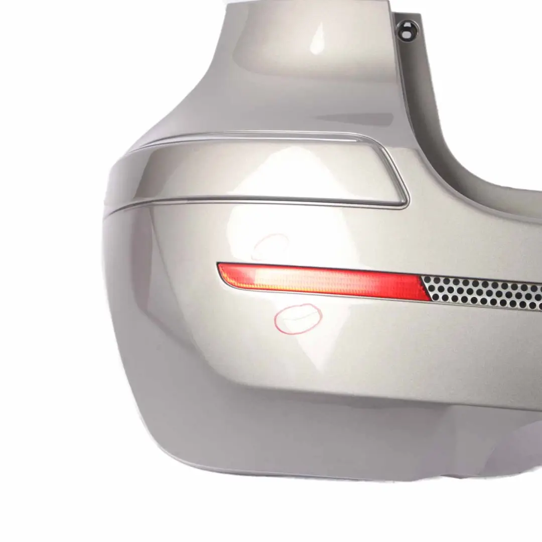 Mercedes W245 Rear Bumper Sport Package Trim Panel Comet Grey Metallic - 748 - SKU A1698852038-KMG - Part number A1698852038