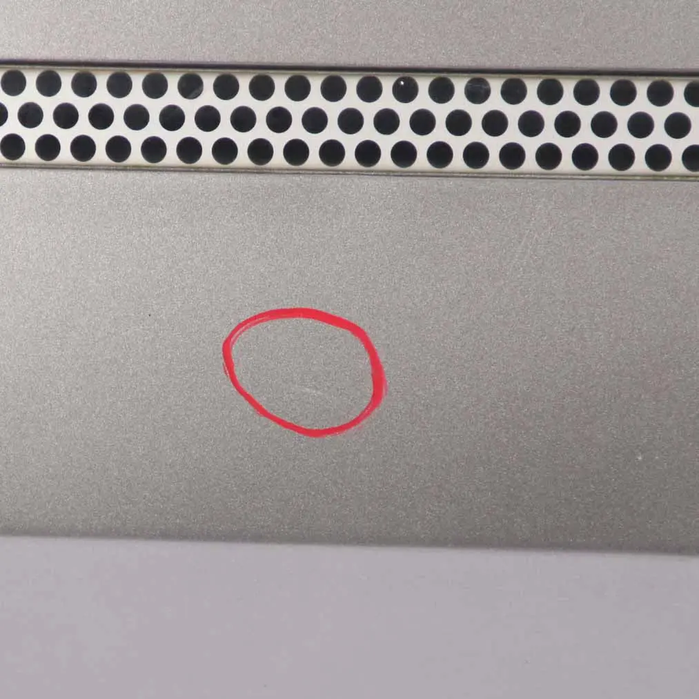 Bumper Sport Package Trim Panel Comet Grey Metallic - 748 to Mercedes W245 Rear with Part number A1698852038 Mercedes W245 Rear Bumper Sport Package Trim Panel Comet Grey Metallic - 748 - SKU A1698852038-KMG - Part number A1698852038