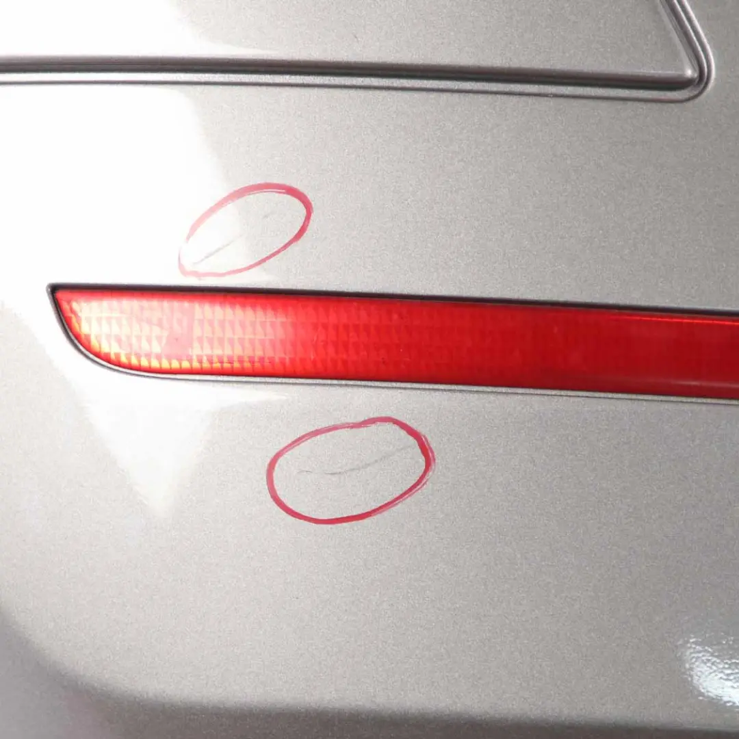 Mercedes W245 Rear Bumper Sport Package Trim Panel Comet Grey Metallic - 748 - SKU A1698852038-KMG - Part number A1698852038