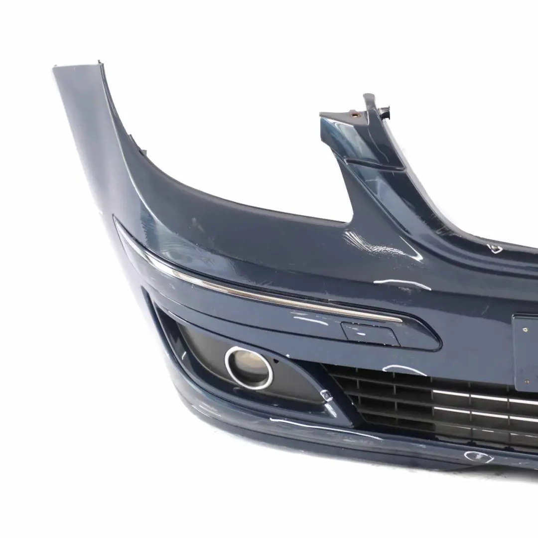 Front Bumper Complete Trim Panel B-Class Atoll Blue Metallic - 375 to Mercedes W245 with Part number A1698852525 Mercedes W245 Front Bumper Complete Trim Panel B-Class Atoll Blue Metallic - 375 - SKU A1698852525-AB - Part number A1698852525