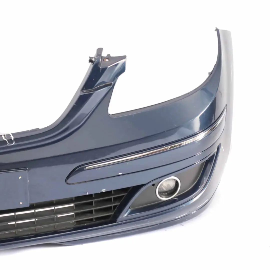 Front Bumper Complete Trim Panel B-Class Atoll Blue Metallic - 375 to Mercedes W245 with Part number A1698852525 Mercedes W245 Front Bumper Complete Trim Panel B-Class Atoll Blue Metallic - 375 - SKU A1698852525-AB - Part number A1698852525