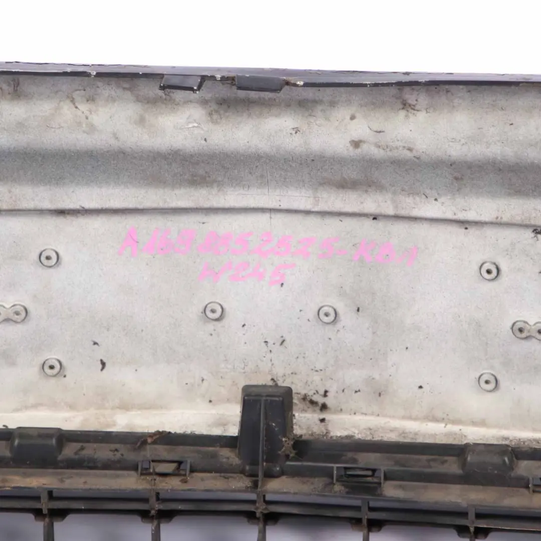 Front Bumper Complete Trim Panel B-Class Cosmic Black Metallic 191 to Mercedes W245 with Part number A1698852525 Mercedes W245 Front Bumper Complete Trim Panel B-Class Cosmic Black Metallic 191 - SKU A1698852525-KB1 - Part number A1698852525