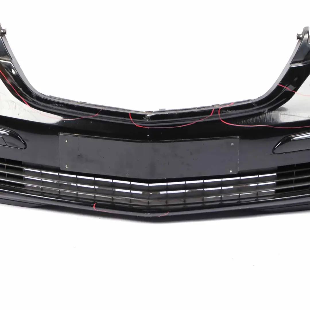 Front Bumper Complete Trim Panel B-Class Cosmic Black Metallic 191 to Mercedes W245 with Part number A1698852525 Mercedes W245 Front Bumper Complete Trim Panel B-Class Cosmic Black Metallic 191 - SKU A1698852525-KB1 - Part number A1698852525