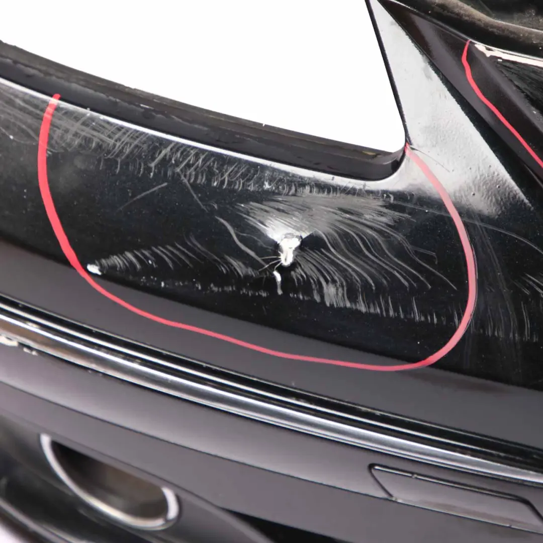 Front Bumper Complete Trim Panel B-Class Cosmic Black Metallic 191 to Mercedes W245 with Part number A1698852525 Mercedes W245 Front Bumper Complete Trim Panel B-Class Cosmic Black Metallic 191 - SKU A1698852525-KB1 - Part number A1698852525