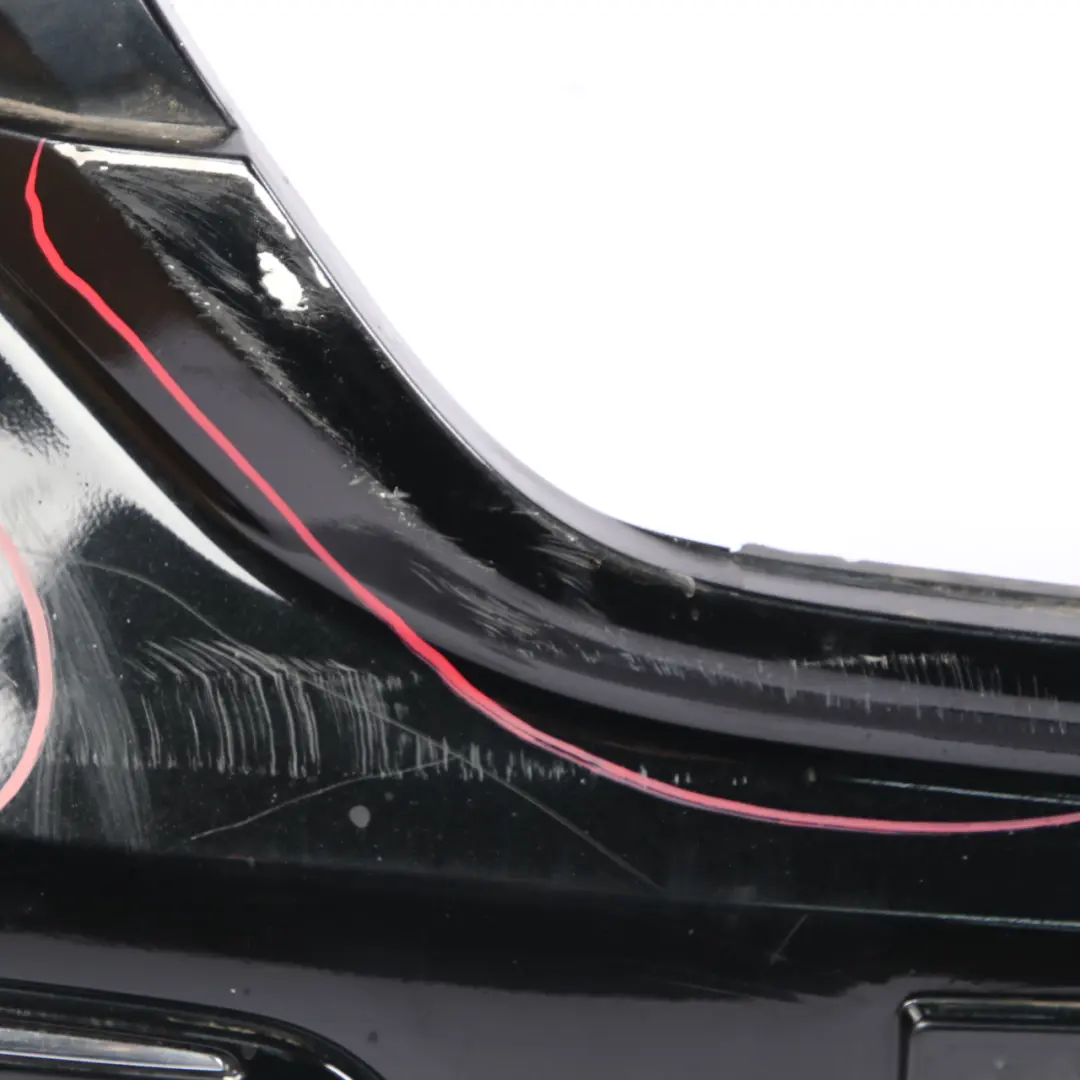 Front Bumper Complete Trim Panel B-Class Cosmic Black Metallic 191 to Mercedes W245 with Part number A1698852525 Mercedes W245 Front Bumper Complete Trim Panel B-Class Cosmic Black Metallic 191 - SKU A1698852525-KB1 - Part number A1698852525