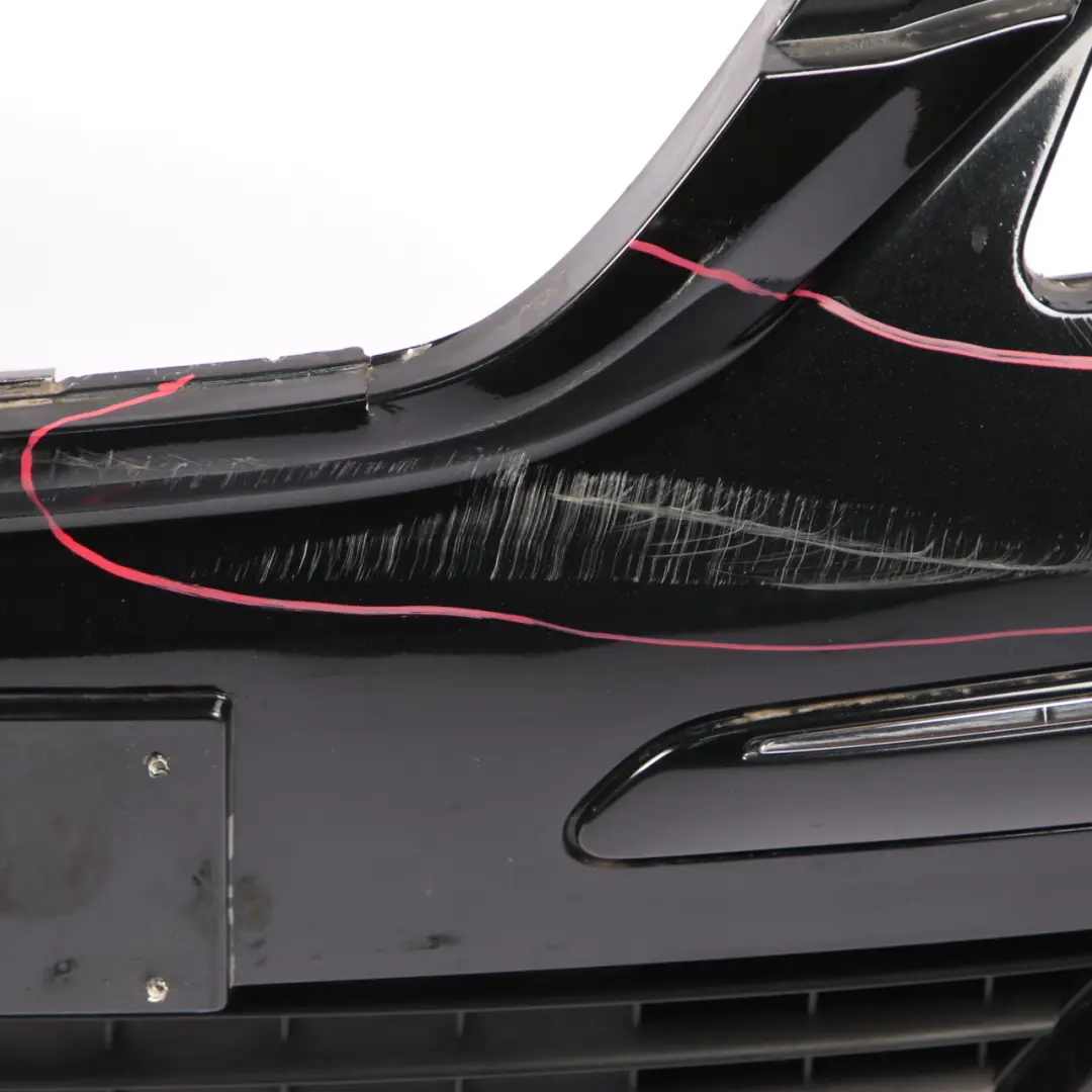 Front Bumper Complete Trim Panel B-Class Cosmic Black Metallic 191 to Mercedes W245 with Part number A1698852525 Mercedes W245 Front Bumper Complete Trim Panel B-Class Cosmic Black Metallic 191 - SKU A1698852525-KB1 - Part number A1698852525