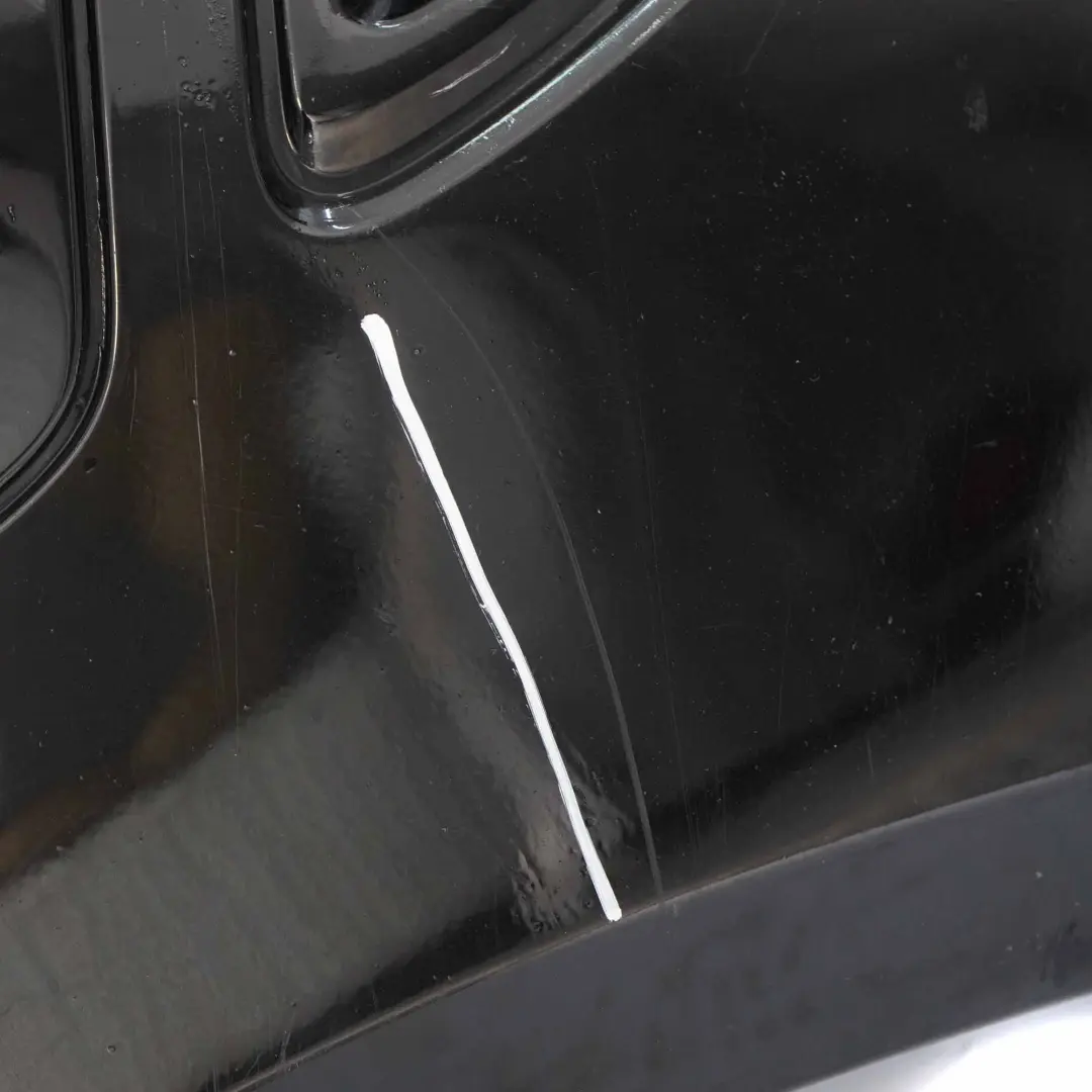 Complete Front Bumper Trim Panel Cosmic Black Metallic - 191 to Mercedes W245 with Part number A1698852525 Mercedes W245 Complete Front Bumper Trim Panel Cosmic Black Metallic - 191 - SKU A1698852525-KB - Part number A1698852525