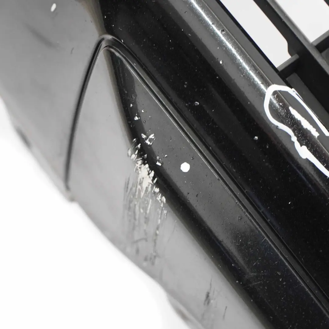 Complete Front Bumper Trim Panel Cosmic Black Metallic - 191 to Mercedes W245 with Part number A1698852525 Mercedes W245 Complete Front Bumper Trim Panel Cosmic Black Metallic - 191 - SKU A1698852525-KB - Part number A1698852525