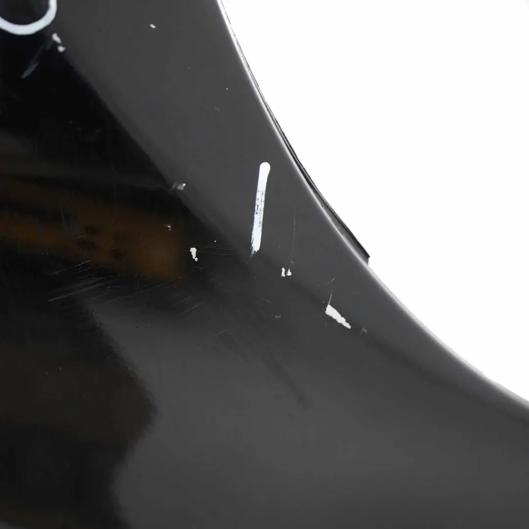 Complete Front Bumper Trim Panel Cosmic Black Metallic - 191 to Mercedes W245 with Part number A1698852525 Mercedes W245 Complete Front Bumper Trim Panel Cosmic Black Metallic - 191 - SKU A1698852525-KB - Part number A1698852525