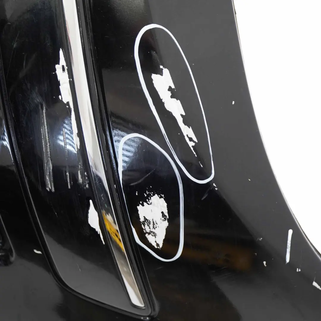 Mercedes W245 Complete Front Bumper Trim Panel Cosmic Black Metallic - 191 - SKU A1698852525-KB - Part number A1698852525