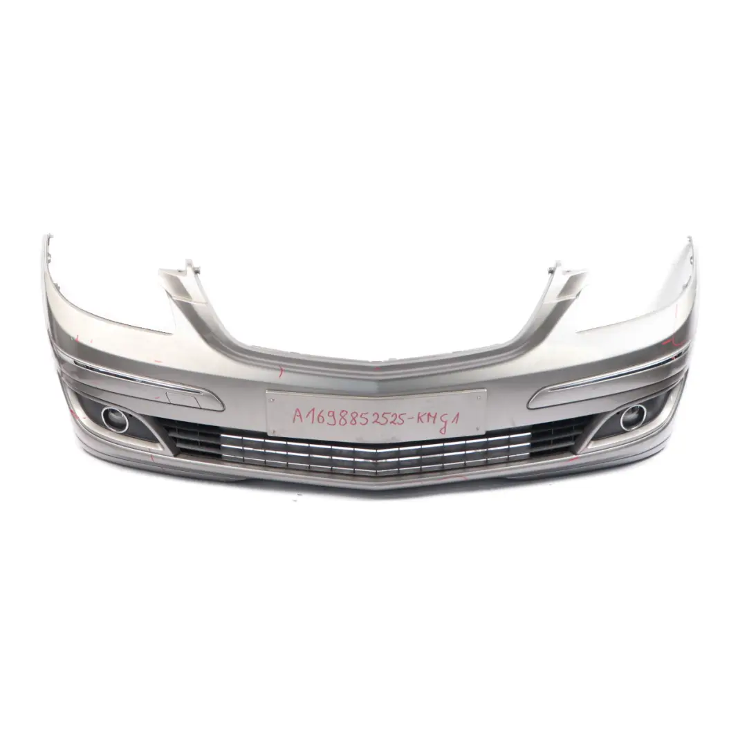 Front Bumper Complete Trim Panel B-Class Comet Grey Metallic - 748 to Mercedes W245 with Part number A1698852525 Mercedes W245 Front Bumper Complete Trim Panel B-Class Comet Grey Metallic - 748 - SKU A1698852525-KMG1 - Part number A1698852525