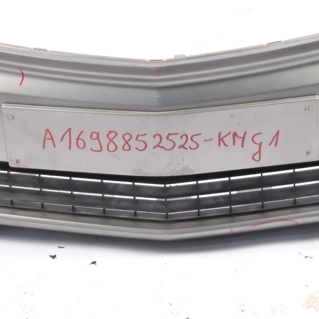 Front Bumper Complete Trim Panel B-Class Comet Grey Metallic - 748 to Mercedes W245 with Part number A1698852525 Mercedes W245 Front Bumper Complete Trim Panel B-Class Comet Grey Metallic - 748 - SKU A1698852525-KMG1 - Part number A1698852525