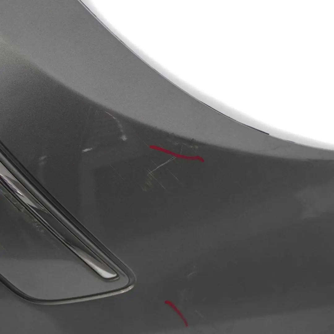 Front Bumper Complete Trim Panel B-Class Comet Grey Metallic - 748 to Mercedes W245 with Part number A1698852525 Mercedes W245 Front Bumper Complete Trim Panel B-Class Comet Grey Metallic - 748 - SKU A1698852525-KMG - Part number A1698852525