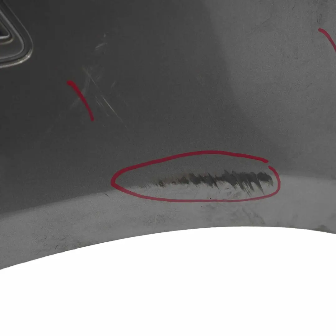 Front Bumper Complete Trim Panel B-Class Comet Grey Metallic - 748 to Mercedes W245 with Part number A1698852525 Mercedes W245 Front Bumper Complete Trim Panel B-Class Comet Grey Metallic - 748 - SKU A1698852525-KMG - Part number A1698852525