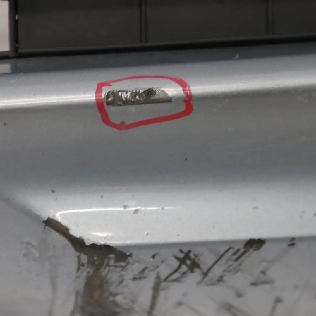 Front Bumper Trim Panel Horizon Blue Metallic - 391 to Mercedes W169 with Part number A1698852538 Mercedes W169 Front Bumper Trim Panel Horizon Blue Metallic - 391 - SKU A1698852538-HB - Part number A1698852538