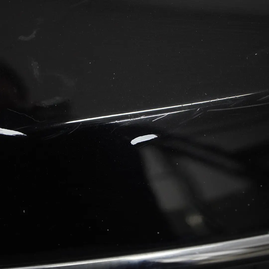 Front Bumper Trim Panel Kosmos Cosmic Black Metallic - 191 to Mercedes W169 with Part number A1698852538 Mercedes W169 Front Bumper Trim Panel Kosmos Cosmic Black Metallic - 191 - SKU A1698852538-KB - Part number A1698852538