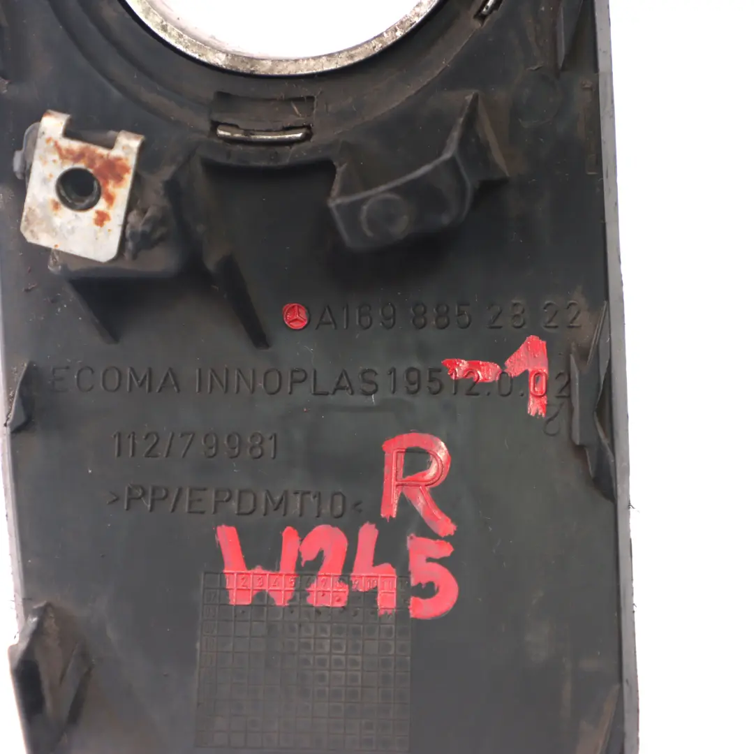 Mercedes W245 Front Bumper Fog Light Lamp Cover Right O/S - SKU A1698852822-1 - Part number A1698852822