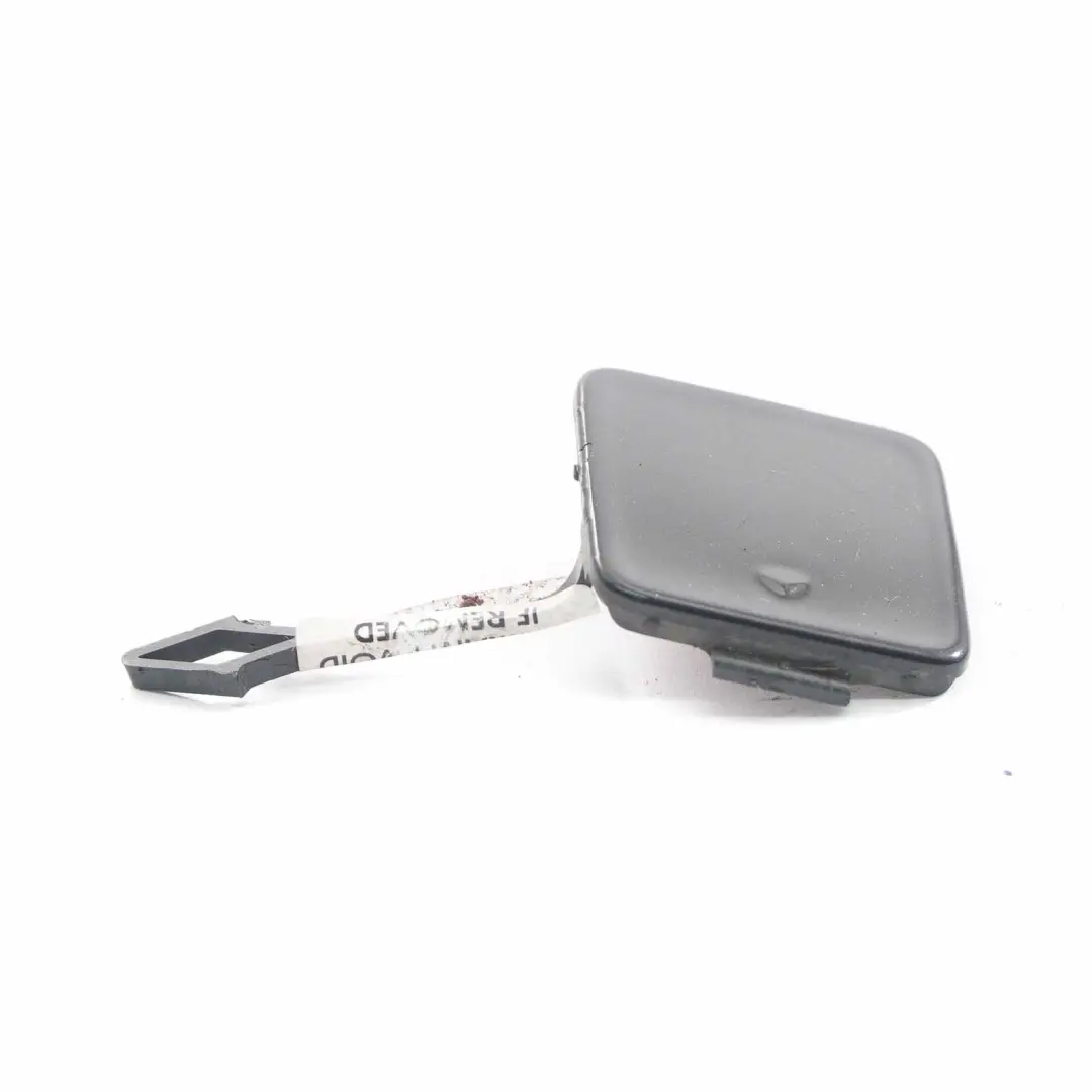 Mercedes W169 Rear Bumper Flap Towing Eye Cover Kosmos Black - 191 - SKU A1698853322-KB - Part number A1698853322