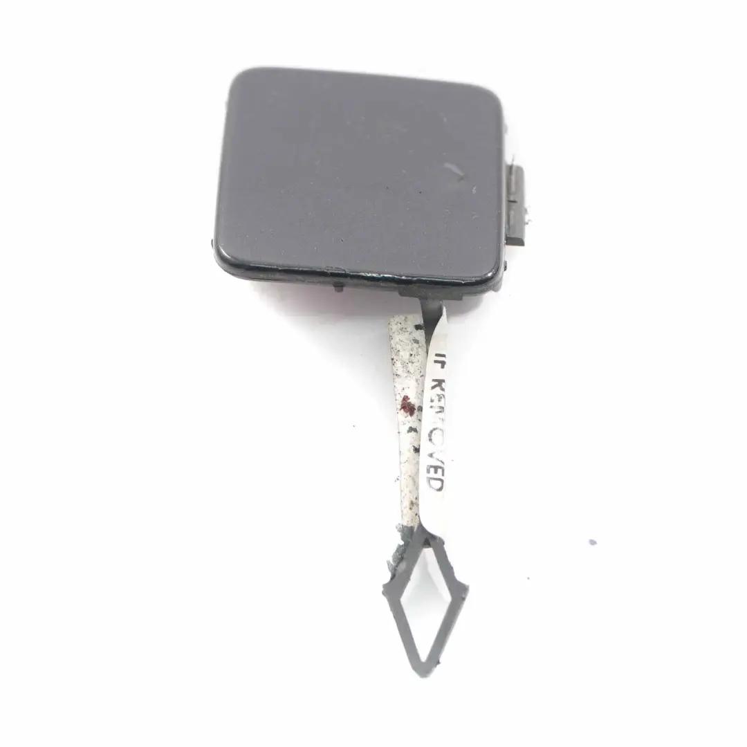 Mercedes W169 Rear Bumper Flap Towing Eye Cover Kosmos Black - 191 - SKU A1698853322-KB - Part number A1698853322