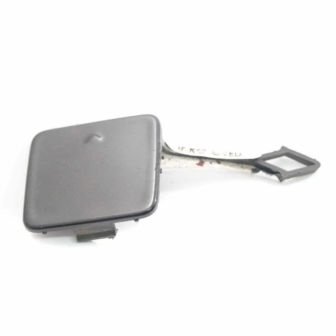 Mercedes W169 Rear Bumper Flap Towing Eye Cover Kosmos Black - 191 - SKU A1698853322-KB - Part number A1698853322