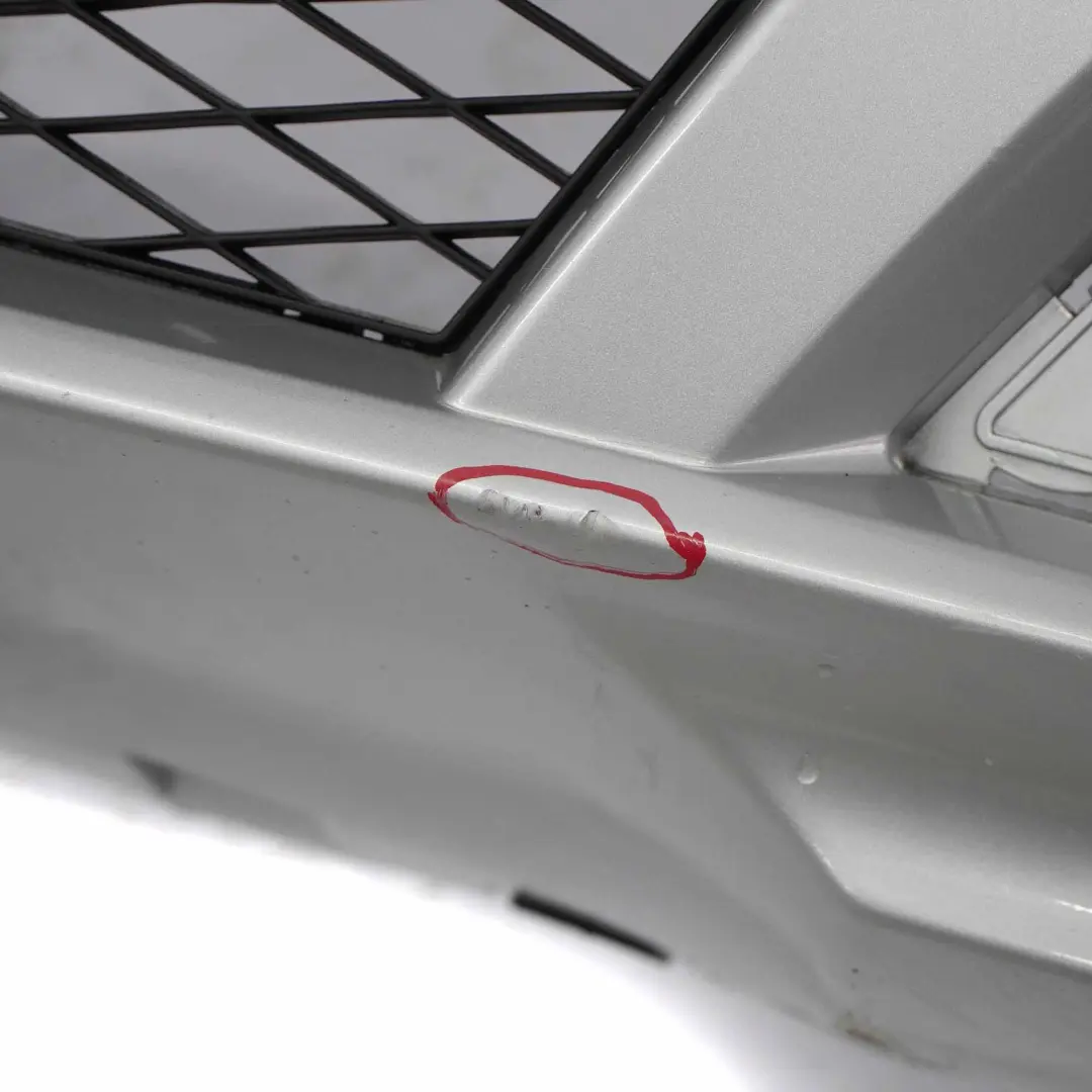 Front Bumper Avantgarde Trim Panel Polar Silver Metallic - 761 to Mercedes W169 with Part number A1698853638 Mercedes W169 Front Bumper Avantgarde Trim Panel Polar Silver Metallic - 761 - SKU A1698853638-PLS - Part number A1698853638