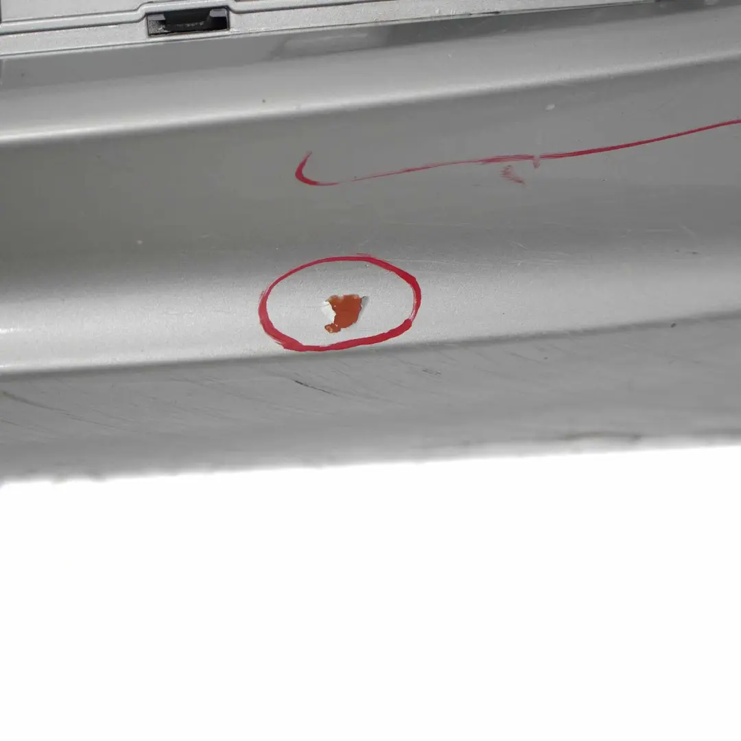 Front Bumper Avantgarde Trim Panel Polar Silver Metallic - 761 to Mercedes W169 with Part number A1698853638 Mercedes W169 Front Bumper Avantgarde Trim Panel Polar Silver Metallic - 761 - SKU A1698853638-PLS - Part number A1698853638