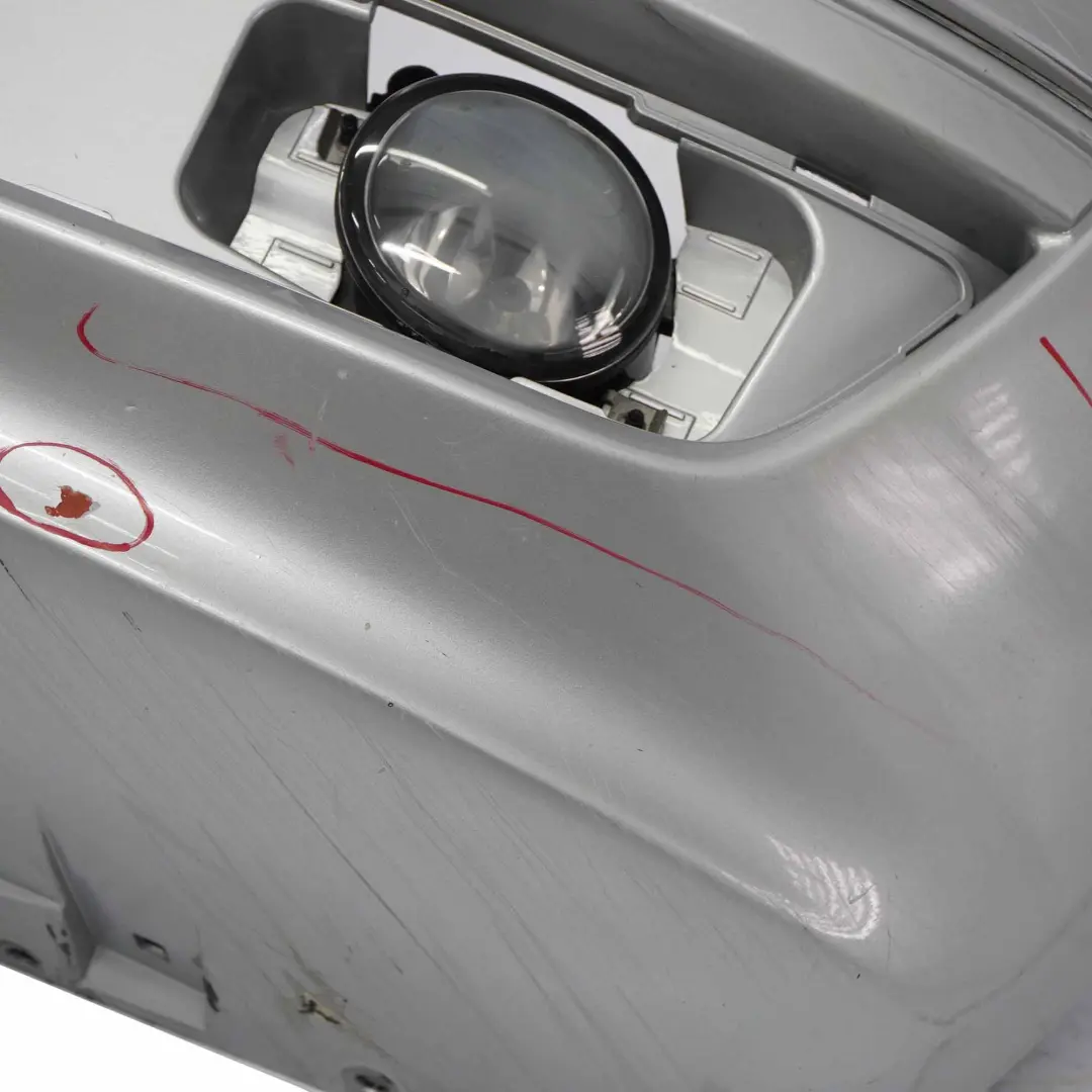 Front Bumper Avantgarde Trim Panel Polar Silver Metallic - 761 to Mercedes W169 with Part number A1698853638 Mercedes W169 Front Bumper Avantgarde Trim Panel Polar Silver Metallic - 761 - SKU A1698853638-PLS - Part number A1698853638